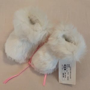 Alaska Fur Gallery fur booties for baby